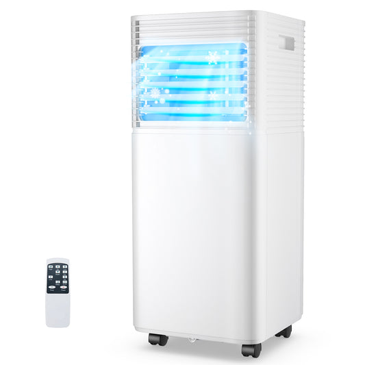 Giantex 4-in-1 Portable Air Conditioner 10000BTU, Multi-function & Powerful AC Unit w/Sleep Mode, Suitable for Bedroom, Living Room, Office